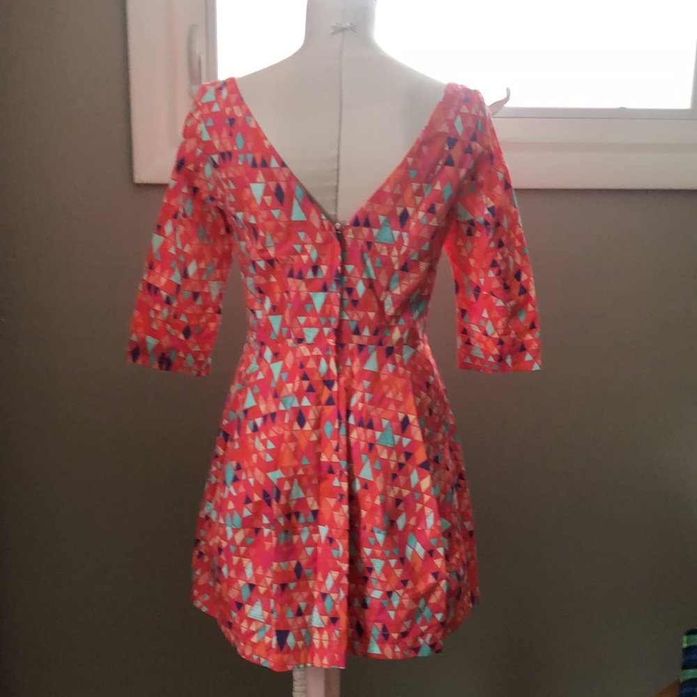 Funky Pattern Dress - Picture 2 of 4